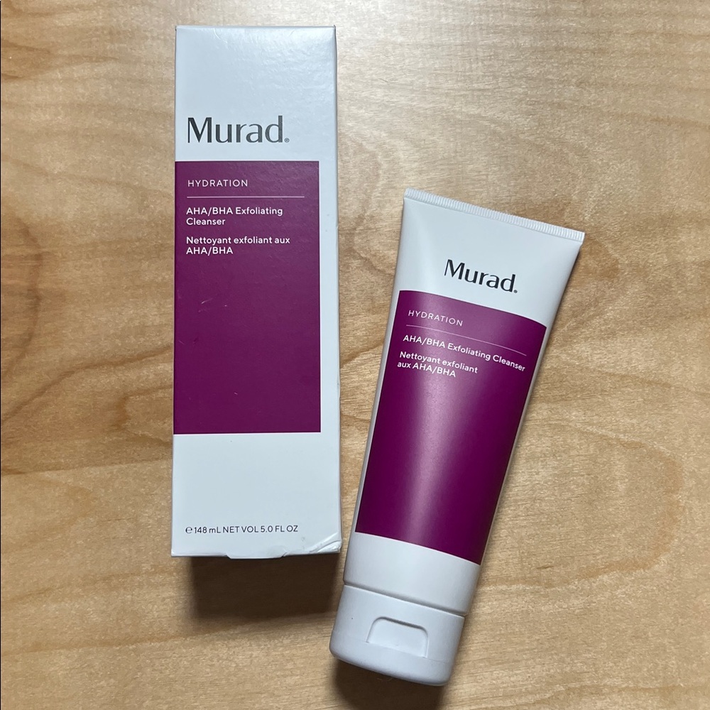 ✨NEW, UNOPENED Murad Hydration AHA/BHA Exfoliating Cleanser✨